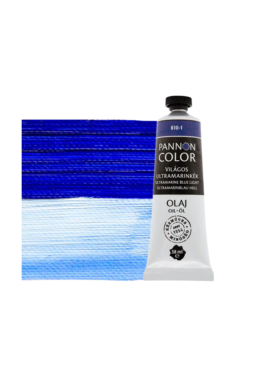 Pannoncolor olajfesték 810-1 világos ultramarinkék 38ml