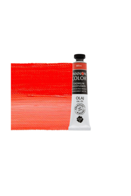 Pannoncolor olajfesték 872-4 kadmium középvörös 22ml