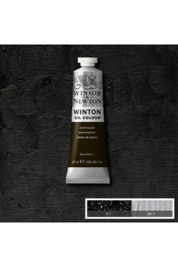 Winsor&Newton Elefántcsont Fekete, Olajfesték 37 ml, 331