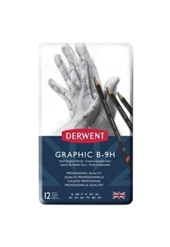 Derwent 12 DB-OS grafitceruza készlet 