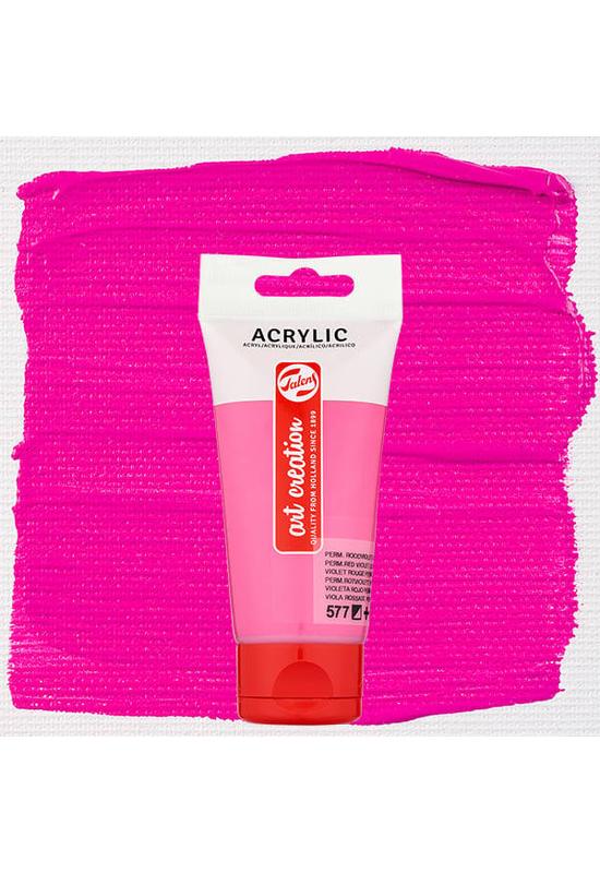 TALENS ART CREATION AKRILFESTÉK, 75 ML - 577, PERMANENT RED VIOLET LIGHT