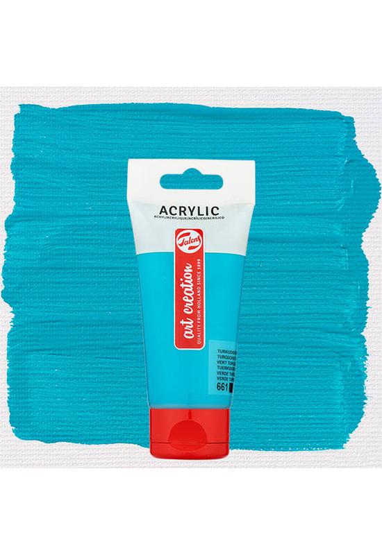 TALENS ART CREATION AKRILFESTÉK, 75 ML - 661, TURQUOISE GREEN
