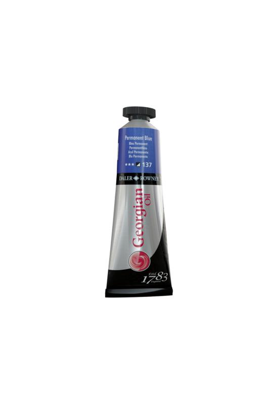 Daler-Rowney GEORGIAN OIL COLOUR olajfesték 137 permanent kék 38ml