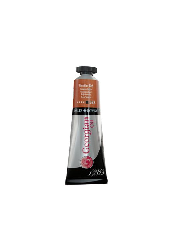 Daler-Rowney GEORGIAN OIL COLOUR olajfesték 583 velencei vörös 38ml
