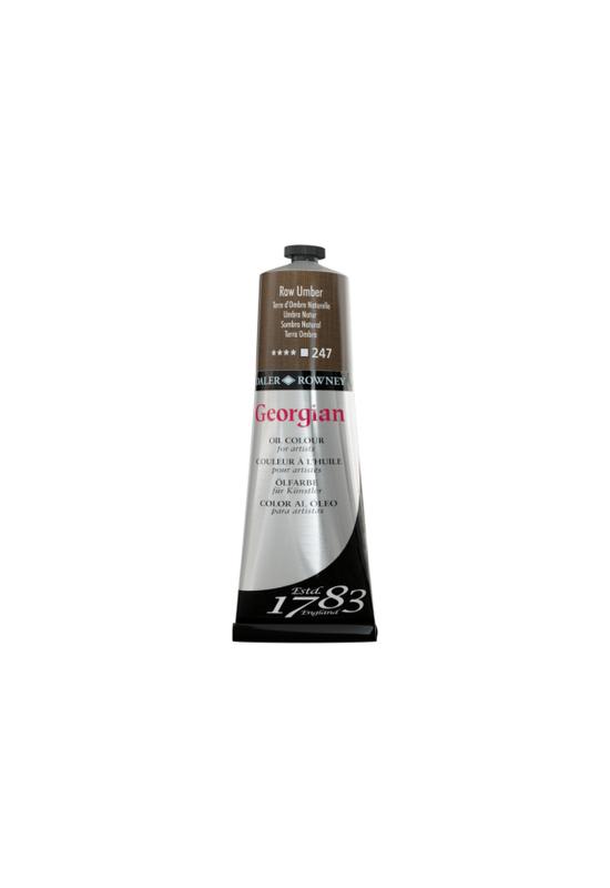 Daler-Rowney GEORGIAN OIL COLOUR olajfesték 247 természetes umbra 38ml