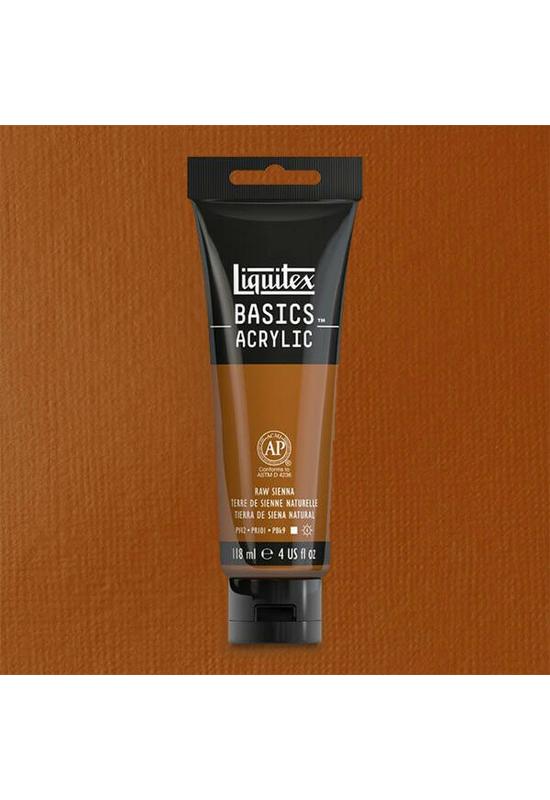 LIQUITEX BASICS AKRILFESTÉK, 118 ML - 330, RAW SIENNA