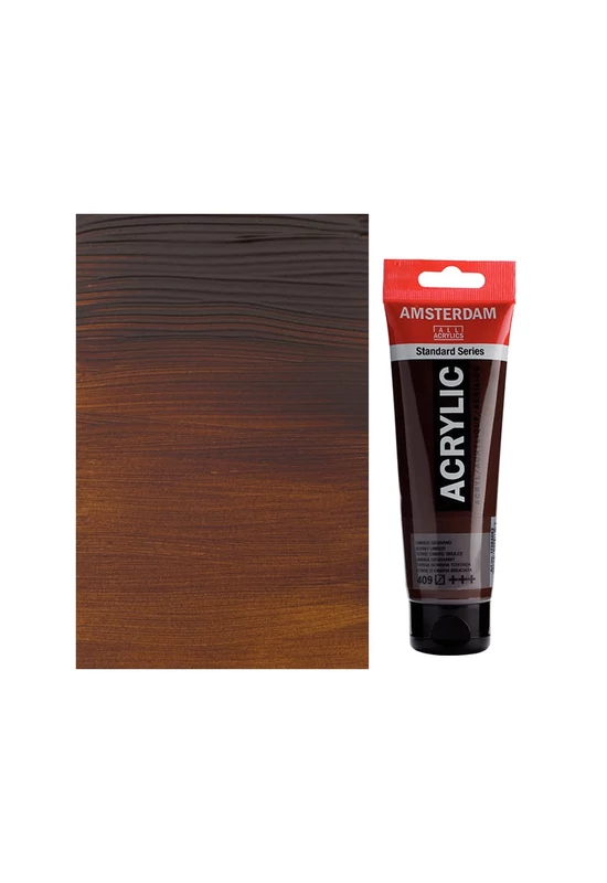 TALENS AMSTERDAM AKRILFESTÉK, 120 ML - 409, BURNT UMBER