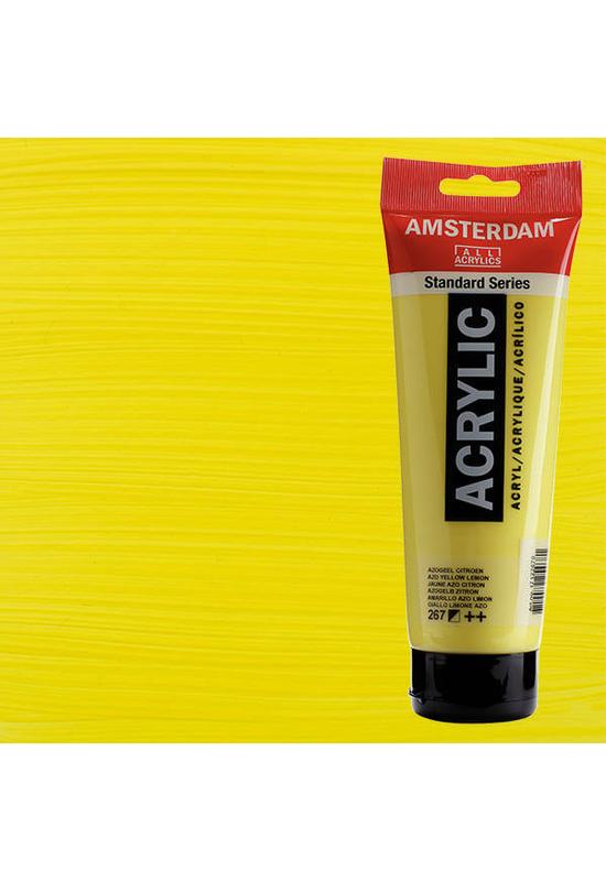 TALENS AMSTERDAM AKRILFESTÉK, 250 ML - 267, AZO YELLOW LEMON