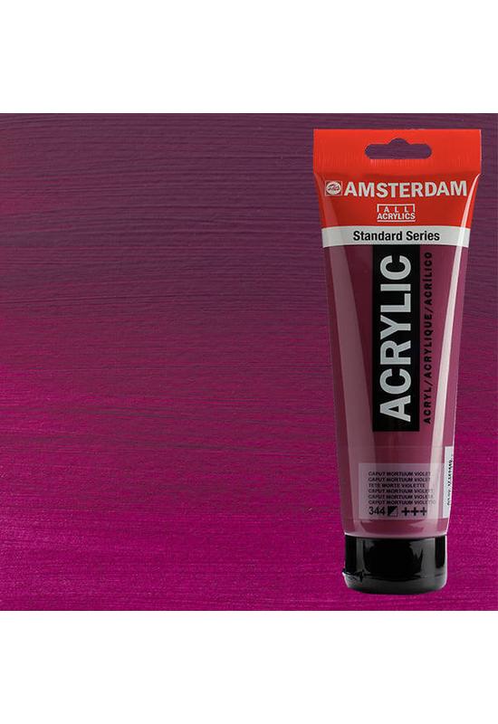 TALENS AMSTERDAM AKRILFESTÉK, 250 ML - 344, CAPUT MORTUUM VIOLET