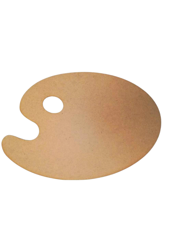 Pannoncolor paletta MDF P3 ovális 33*24cm