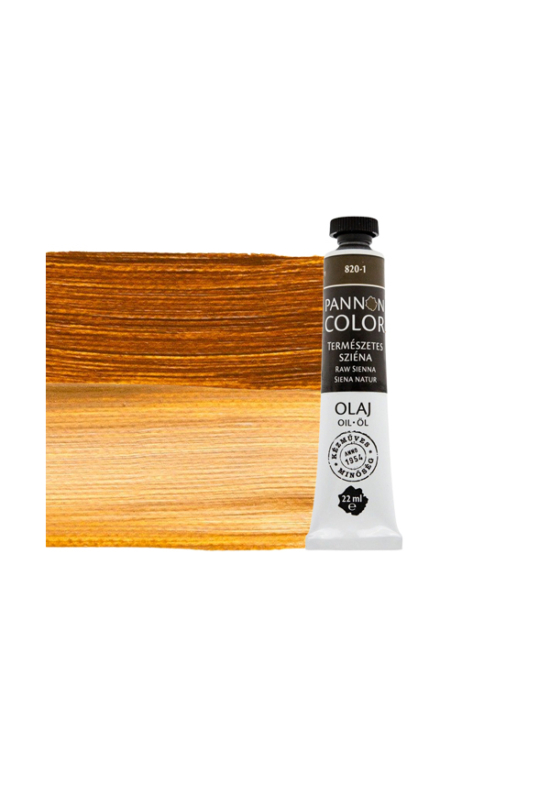 Pannoncolor olajfesték 820-1 természetes sziéna 22ml