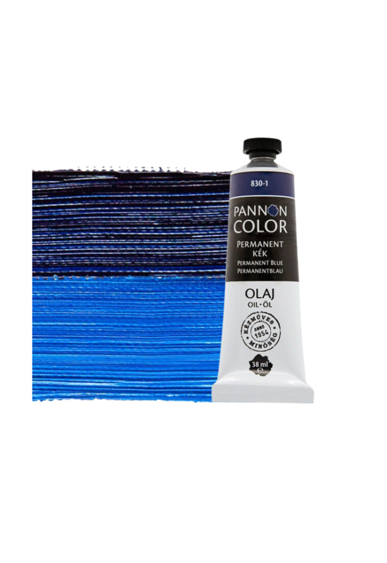 Pannoncolor olajfesték 830-1 permanent kék 38ml