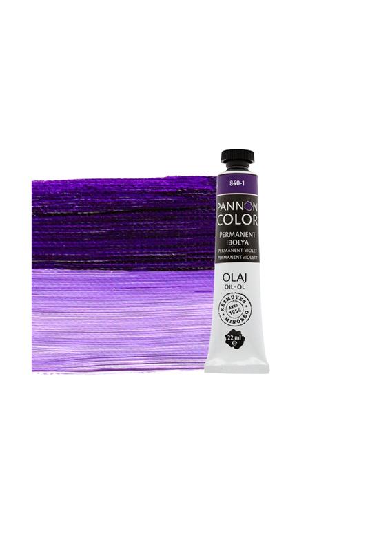 Pannoncolor olajfesték 840-1 permanent ibolya 22ml