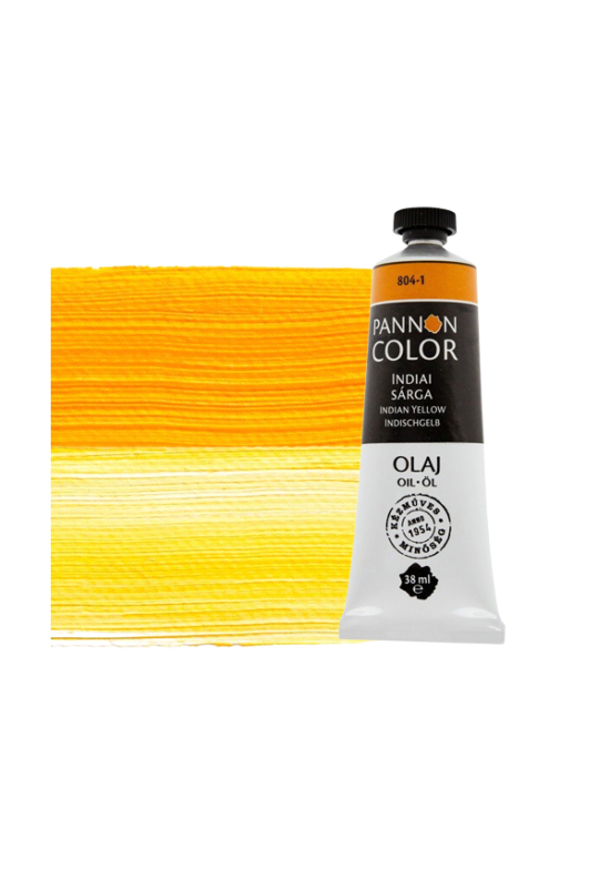 Pannoncolor olajfesték 804-1 indiai sárga 38ml