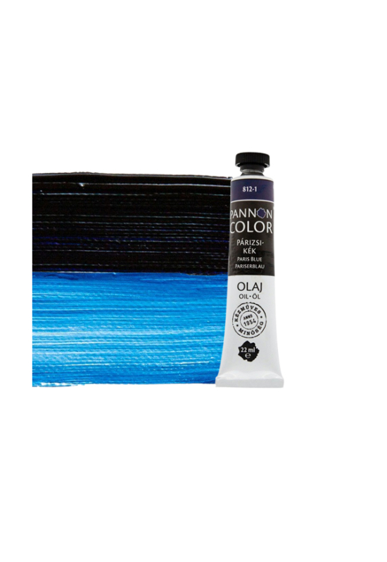 Pannoncolor olajfesték 812-1 párizsi kék 22ml