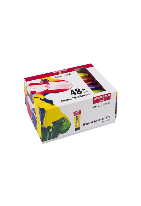 TALENS AMSTERDAM AKRILFESTÉK KÉSZLET - 48X20 ML