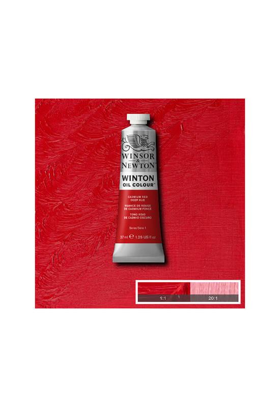 Winsor&Newton Kadmium Sötétvörös Olajfesték 37 ml, 098