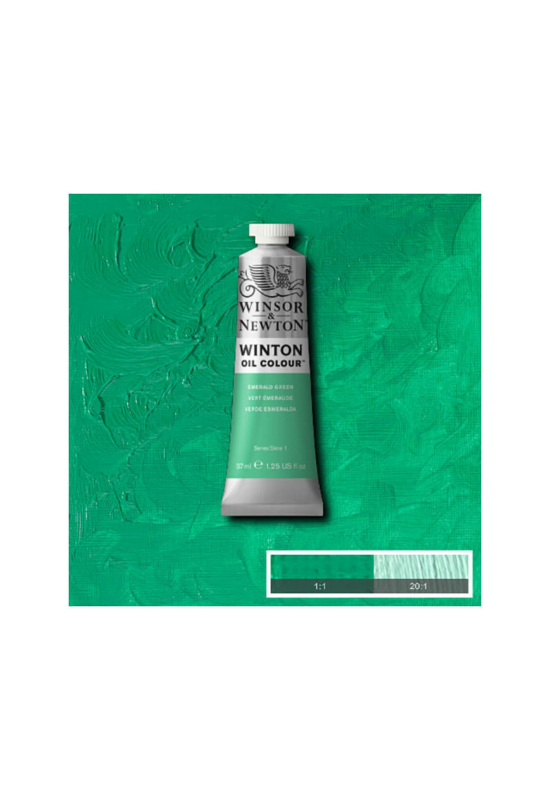 Winsor&Newton Smaragd Zöld, Olajfesték 37 ml, 241