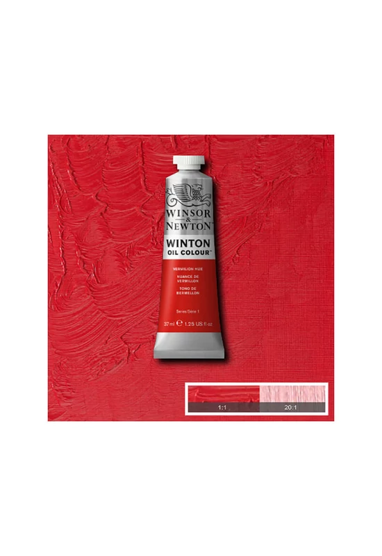 Winsor&Newton Élénkvörös, Olajfesték 37 ml, 682